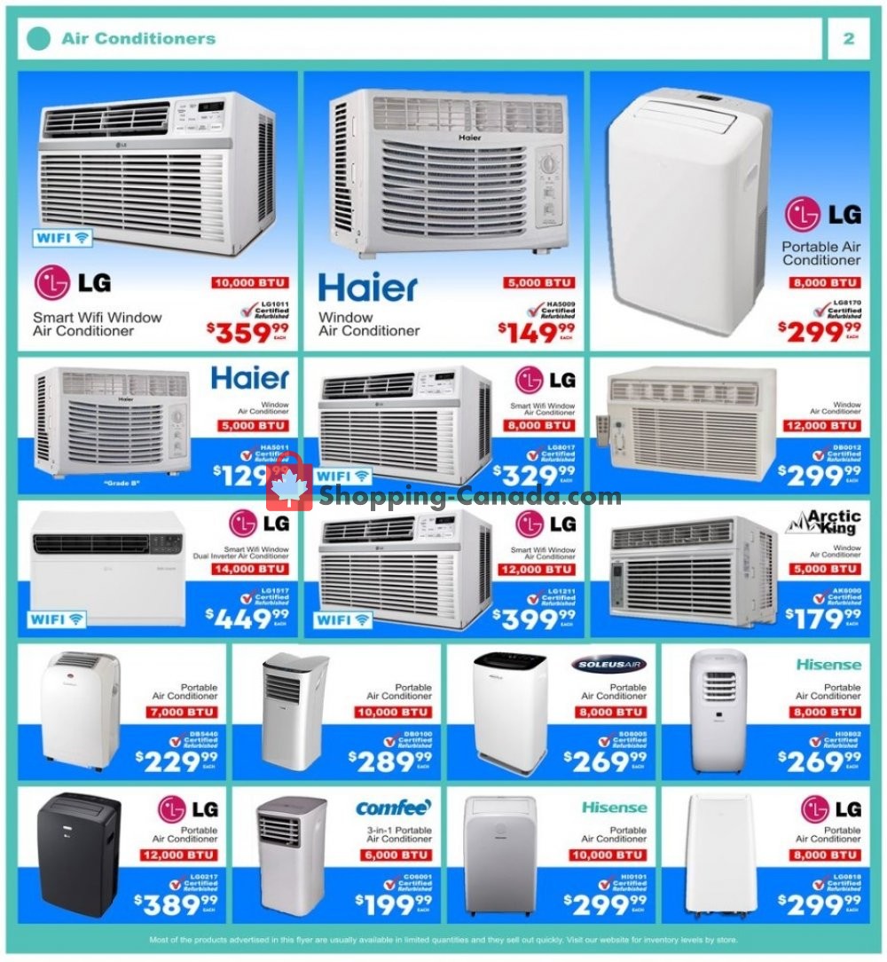 Factorydirect.ca flyer from Wednesday July 10, 2019 to Sunday July 21, 2019 - page 2