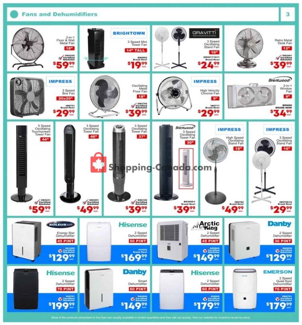 Factorydirect.ca flyer from Wednesday July 10, 2019 to Sunday July 21, 2019 - page 3