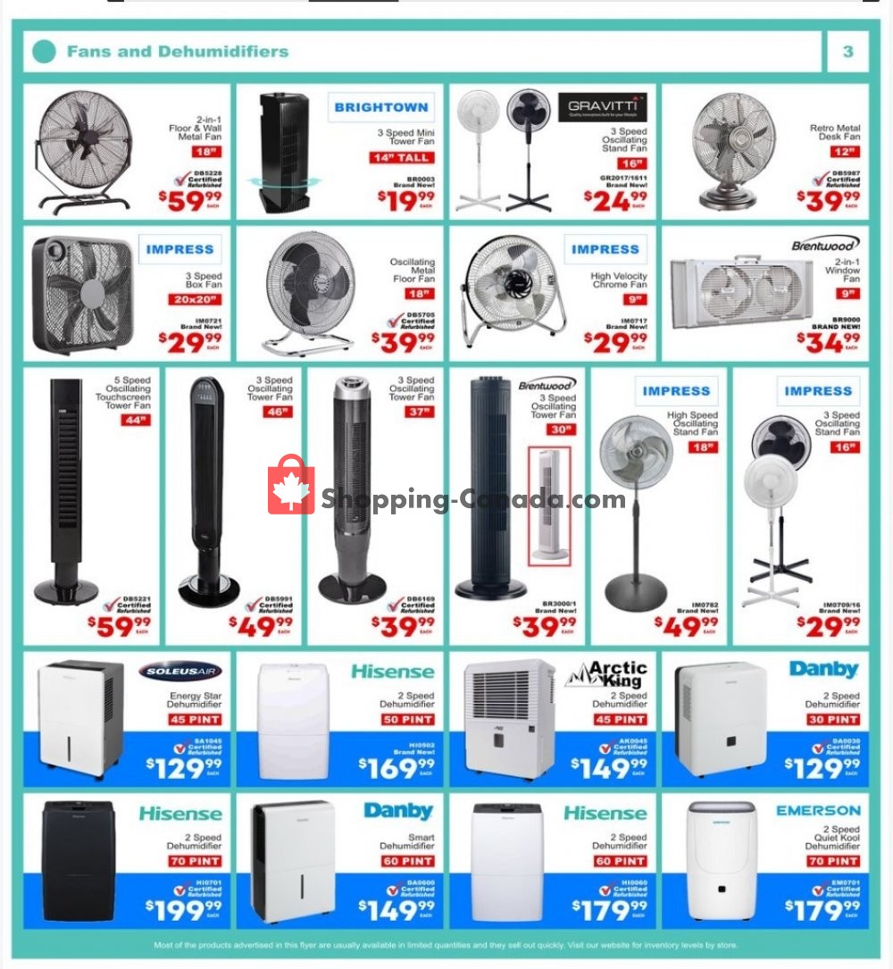 Factorydirect.ca flyer from Wednesday July 17, 2019 to Wednesday July 24, 2019 - page 3