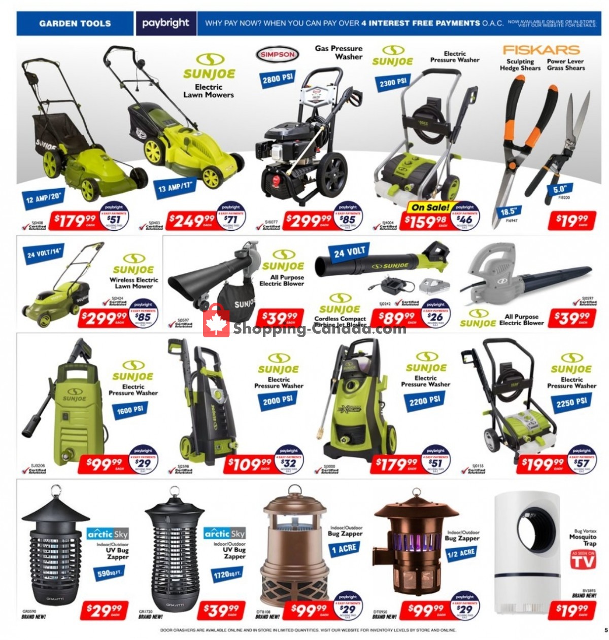 Factorydirect.ca flyer from Wednesday June 29, 2022 to Tuesday July 5, 2022 - page 5