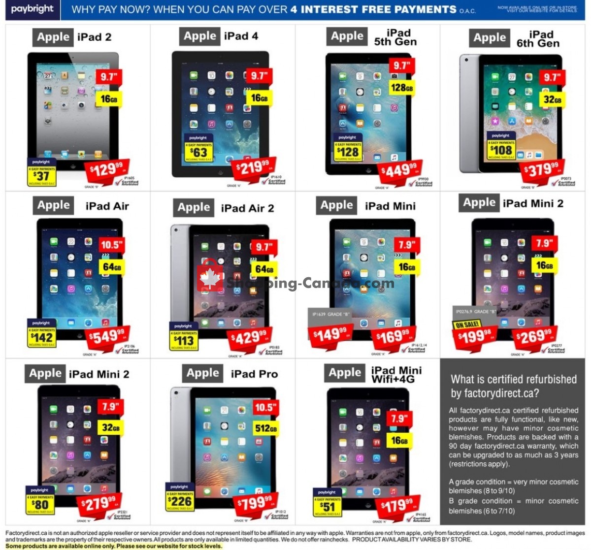 Factorydirect.ca flyer from Wednesday April 28, 2021 to Wednesday May 5, 2021 - page 3