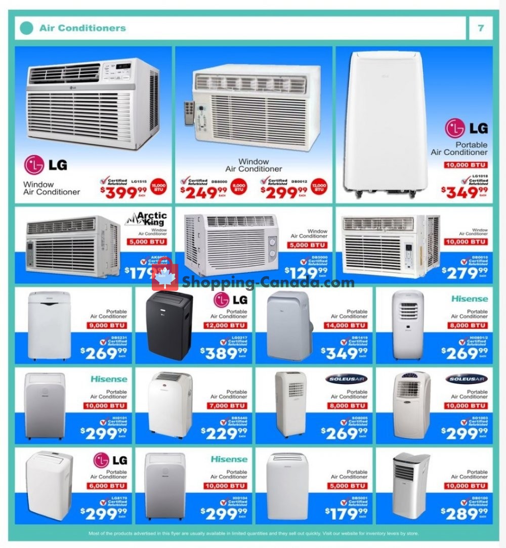 Factorydirect.ca flyer from Wednesday May 15, 2019 to Wednesday May 22, 2019 - page 7