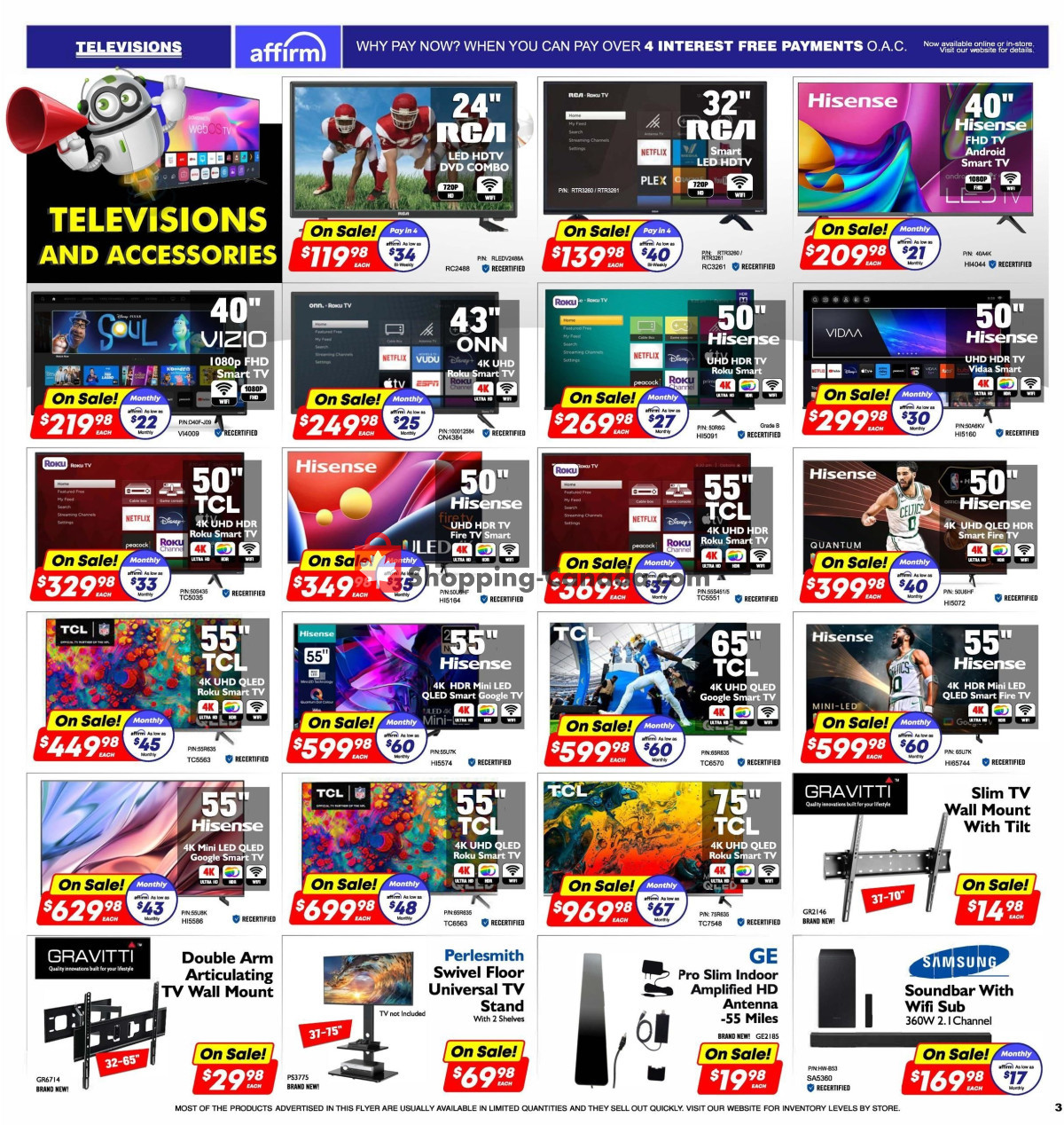 Factorydirect.ca flyer from Wednesday January 31, 2024 to Tuesday February 6, 2024 - page 3