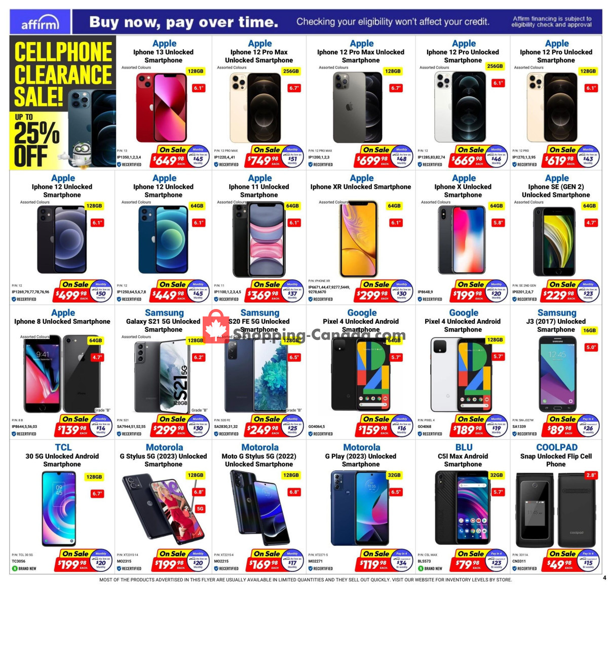 Factorydirect.ca flyer from Wednesday January 31, 2024 to Tuesday February 6, 2024 - page 4