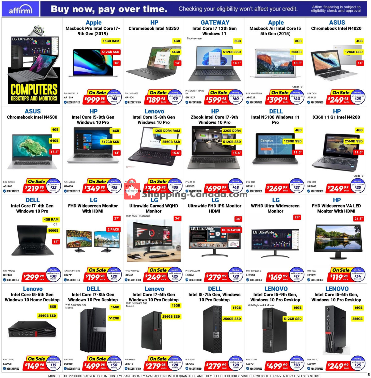 Factorydirect.ca flyer from Wednesday January 31, 2024 to Tuesday February 6, 2024 - page 5