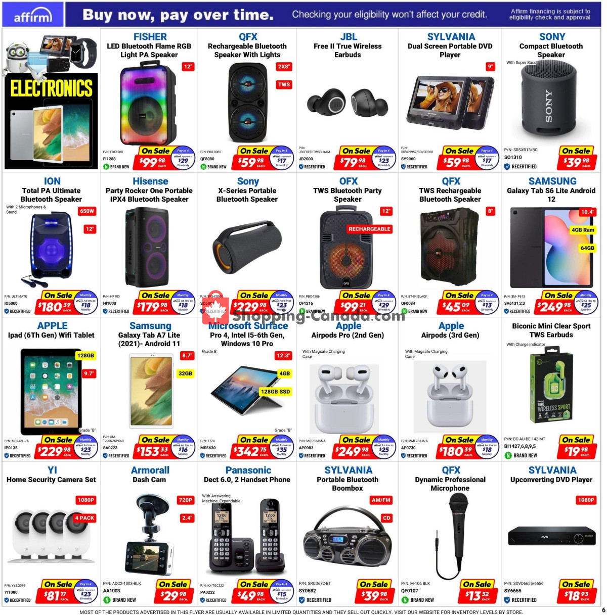 Factorydirect.ca flyer from Wednesday January 31, 2024 to Tuesday February 6, 2024 - page 6