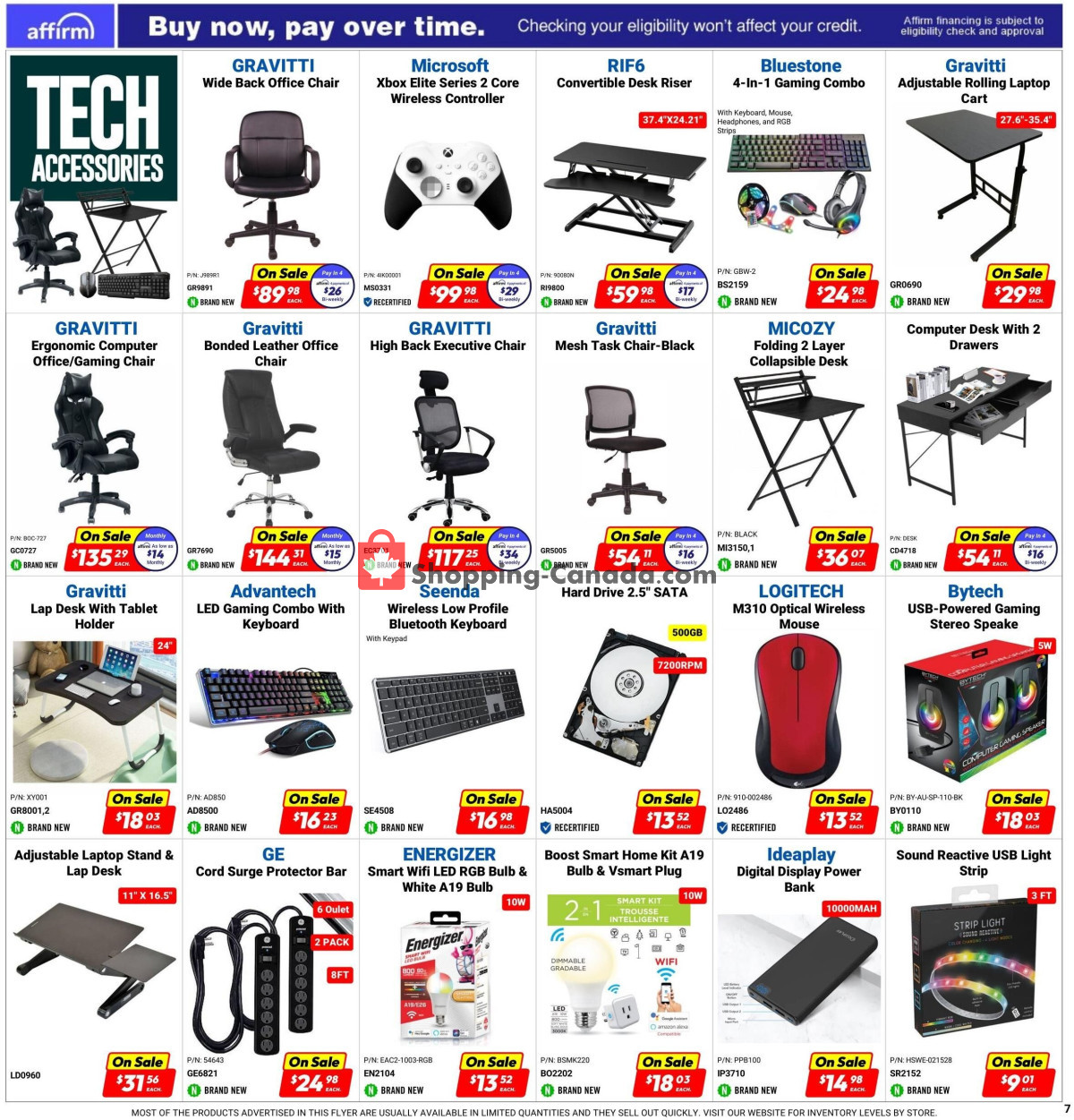 Factorydirect.ca flyer from Wednesday January 31, 2024 to Tuesday February 6, 2024 - page 7