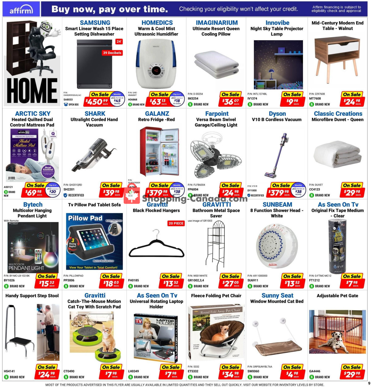 Factorydirect.ca flyer from Wednesday January 31, 2024 to Tuesday February 6, 2024 - page 9