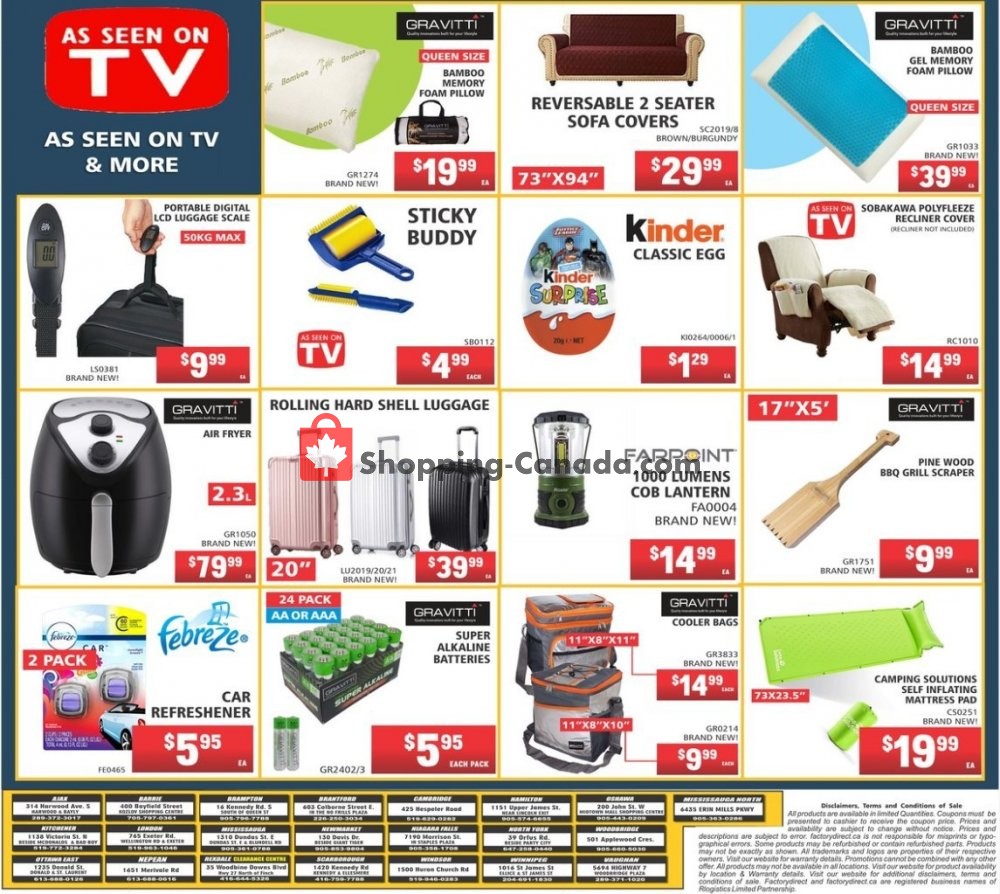 Factorydirect.ca flyer from Wednesday April 10, 2019 to Wednesday April 17, 2019 - page 12