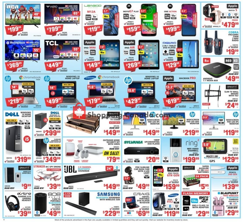 Factorydirect.ca flyer from Wednesday July 1, 2020 to Wednesday July 8, 2020 - page 4