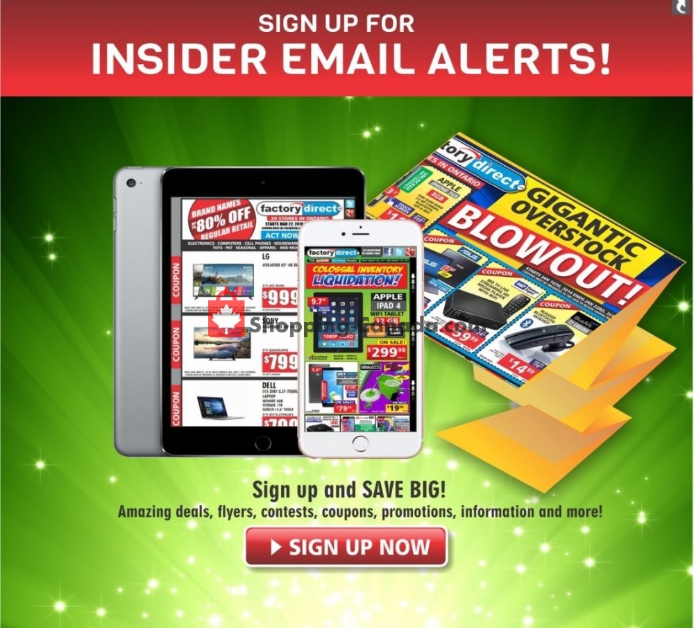 Factorydirect.ca flyer from Wednesday October 9, 2019 to Wednesday October 16, 2019 - page 7