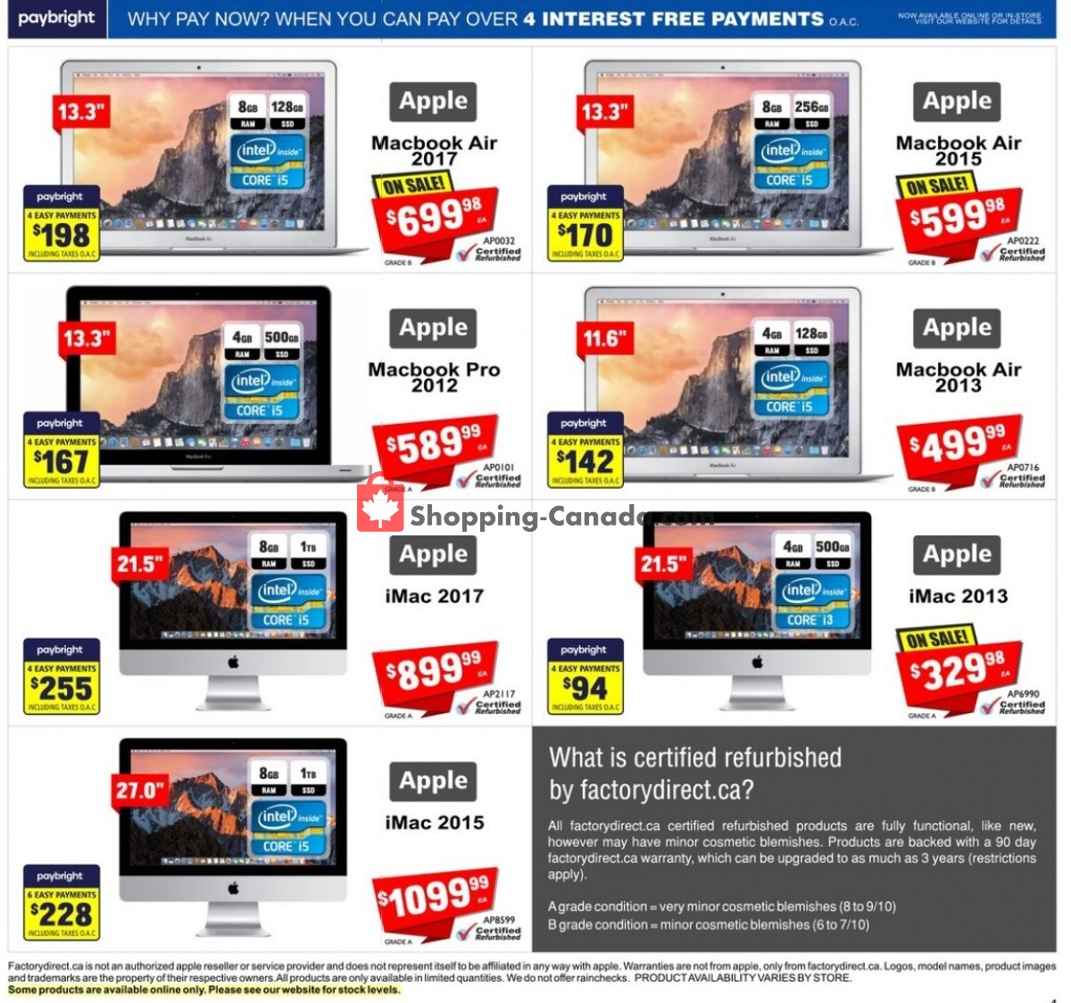 Factorydirect.ca flyer from Wednesday October 6, 2021 to Wednesday October 13, 2021 - page 14