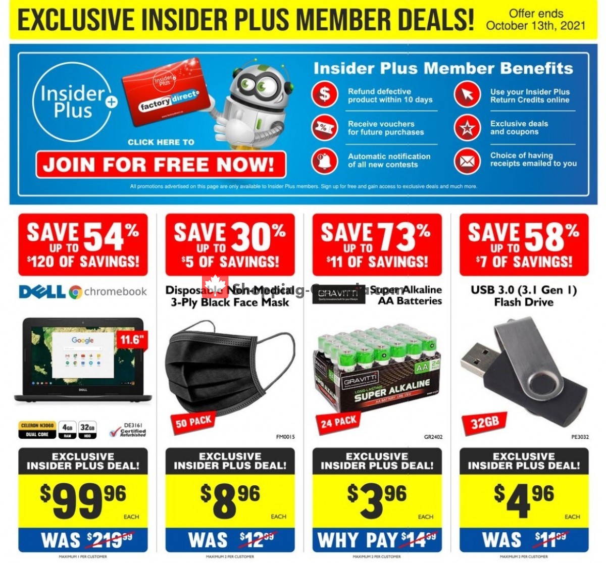 Factorydirect.ca flyer from Wednesday October 6, 2021 to Wednesday October 13, 2021 - page 5