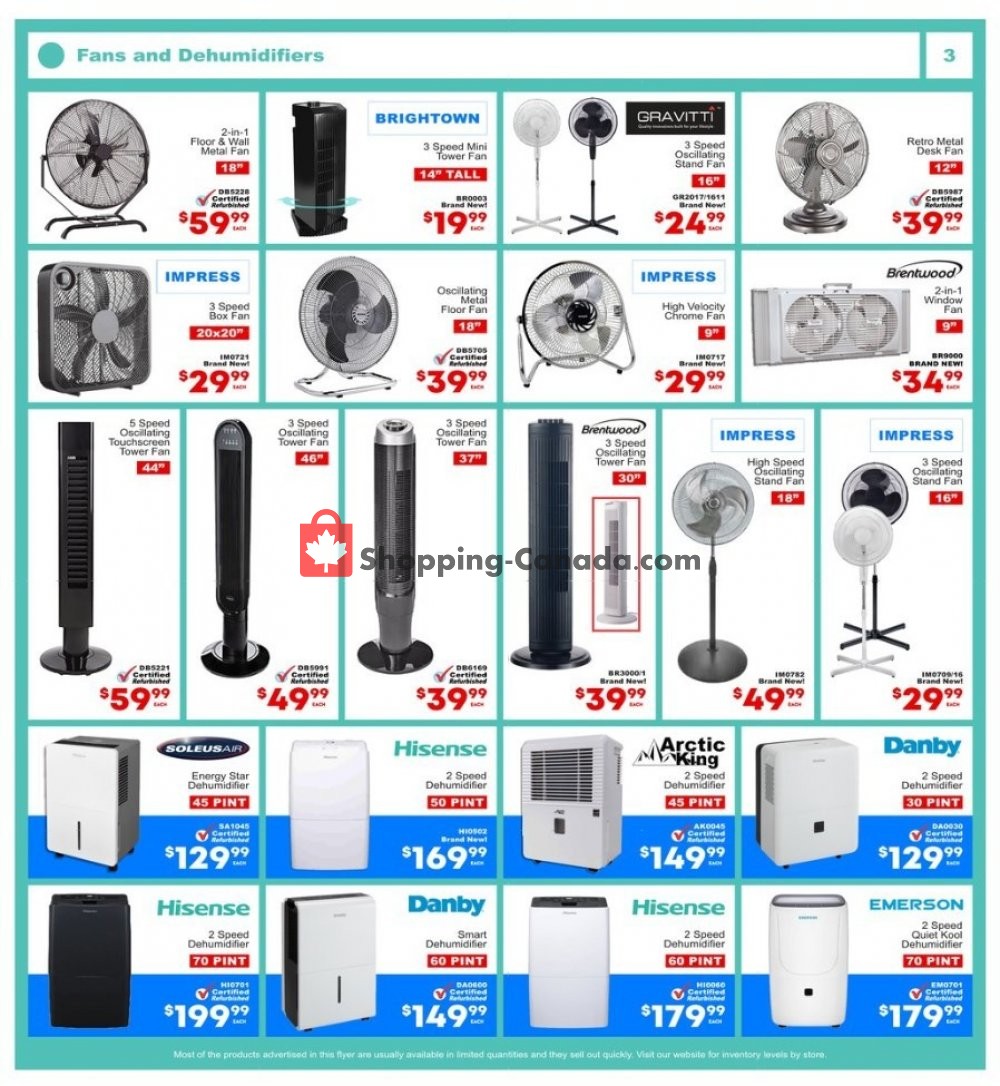 Factorydirect.ca flyer from Wednesday July 17, 2019 to Wednesday July 24, 2019 - page 17