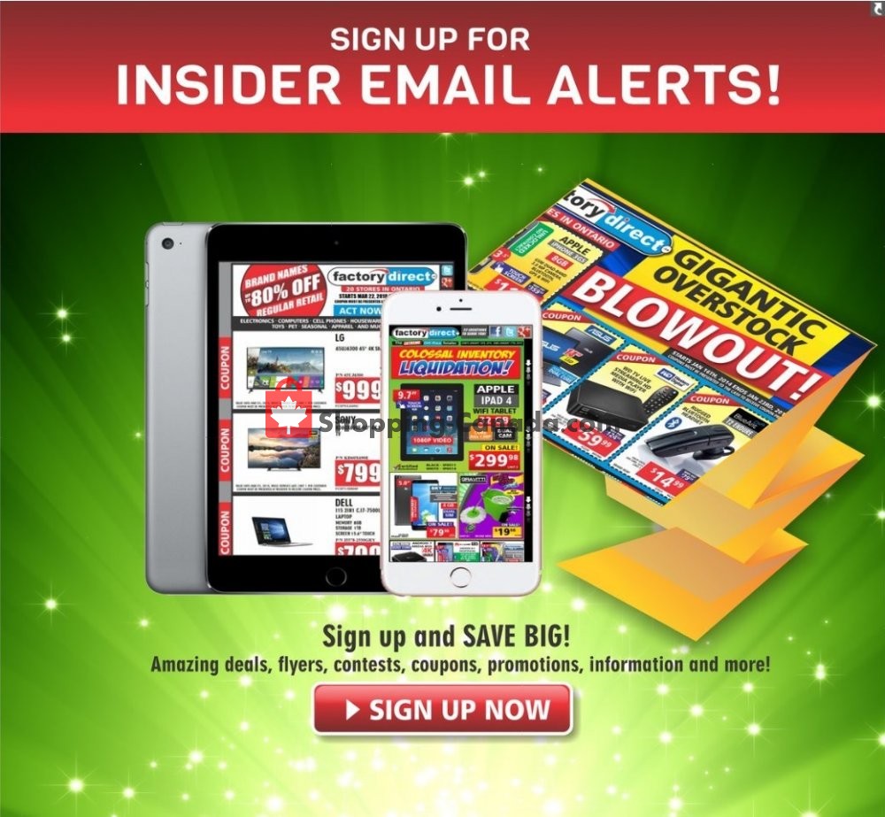 Factorydirect.ca flyer from Wednesday July 17, 2019 to Wednesday July 24, 2019 - page 7