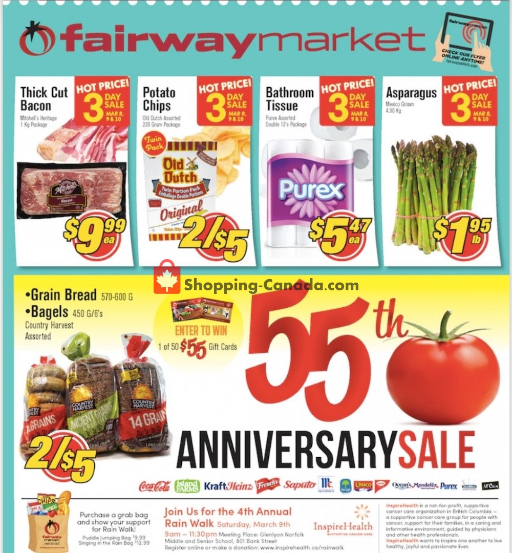 Fairway Market flyer from Friday March 8, 2019 to Thursday March 14, 2019 - page 1