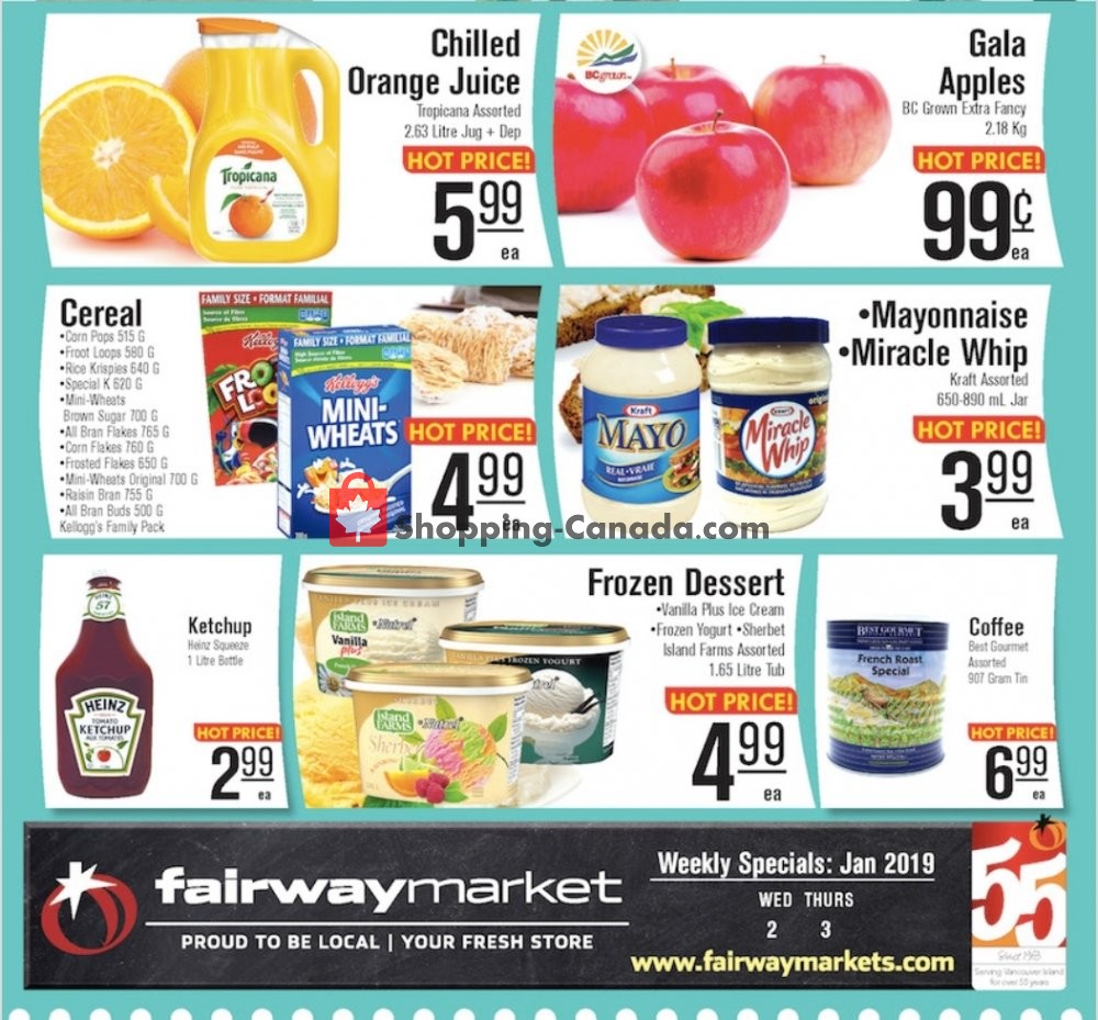 Fairway Market flyer from Wednesday January 2, 2019 to Thursday January 3, 2019 - page 2