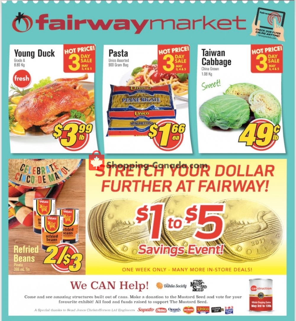 Fairway Market flyer from Friday May 3, 2019 to Thursday May 9, 2019 - page 1