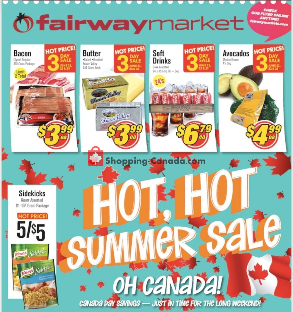 Fairway Market flyer from Friday June 21, 2019 to Thursday June 27, 2019 - page 1