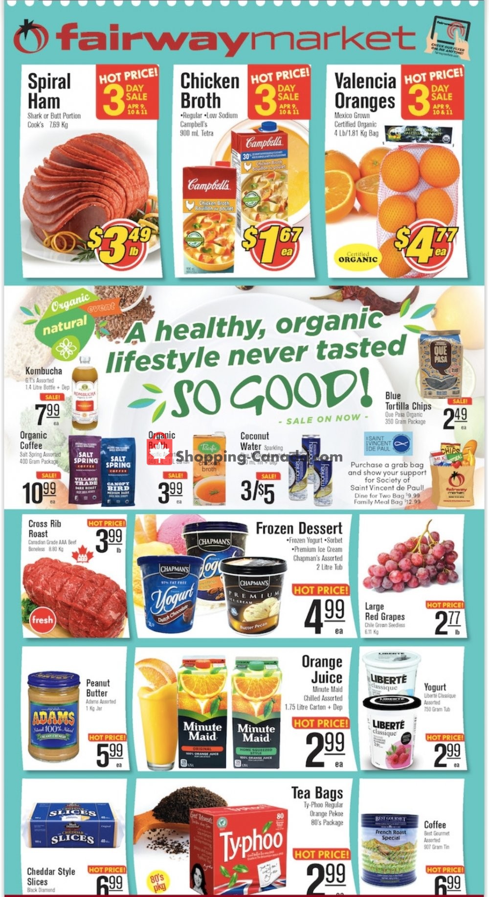 Fairway Market flyer from Friday April 12, 2019 to Thursday April 18, 2019 - page 1