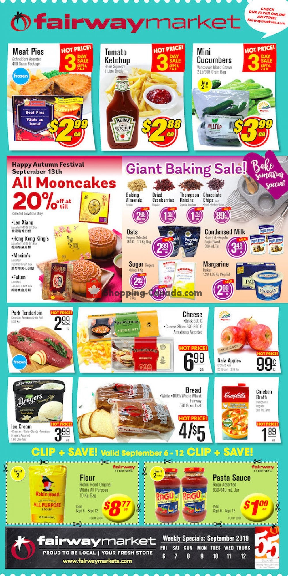 Fairway Market flyer from Friday September 6, 2019 to Thursday September 12, 2019 - page 1