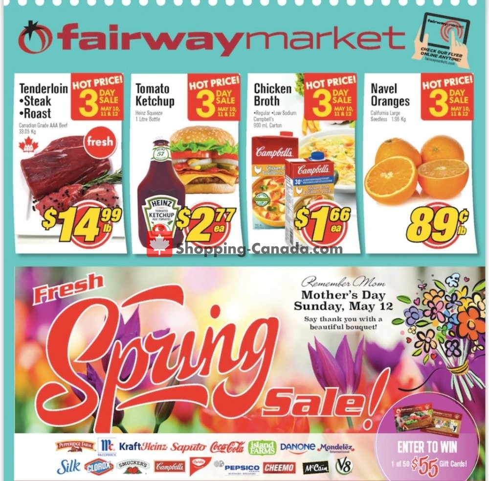 Fairway Market flyer from Friday May 10, 2019 to Thursday May 16, 2019 - page 1