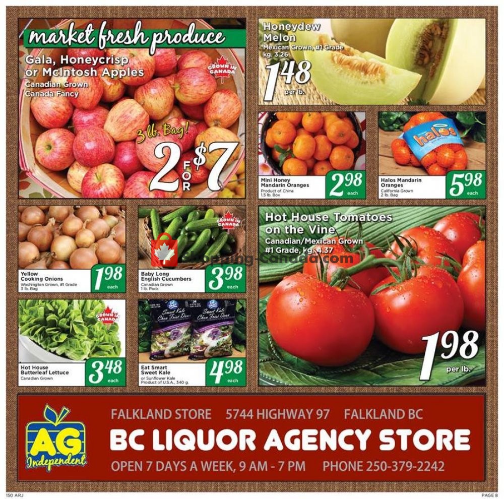 Falkland Store Ltd. flyer from Monday December 10, 2018 to Saturday December 15, 2018 - page 8