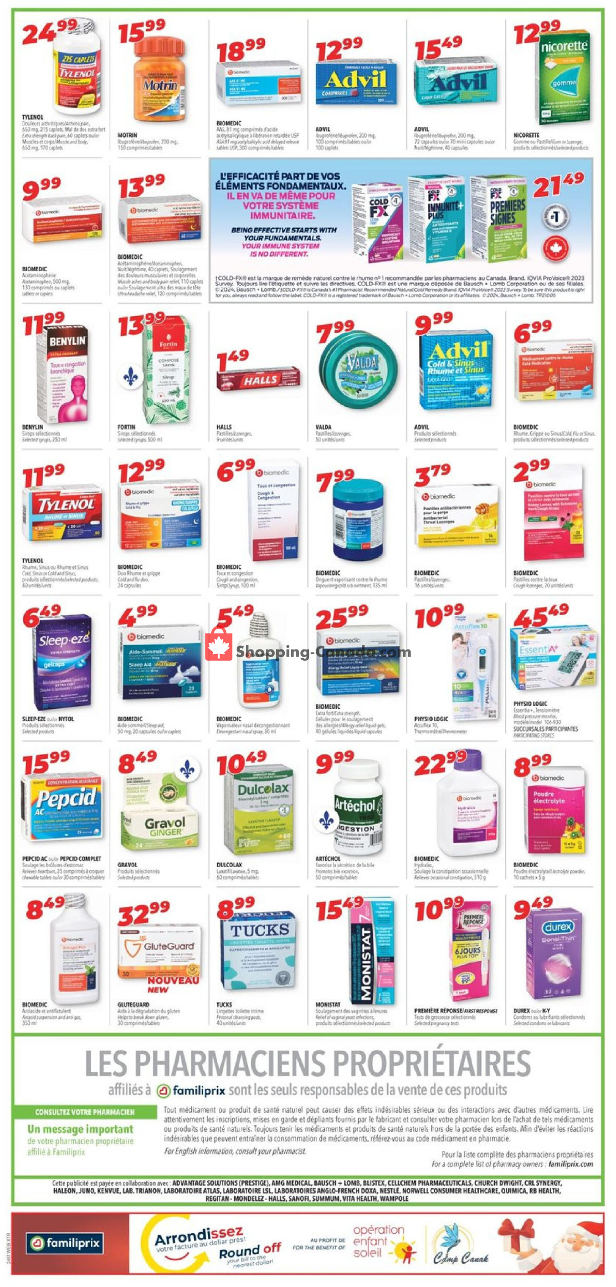 Familiprix flyer from Thursday December 12, 2024 to Wednesday December 18, 2024 - page 10