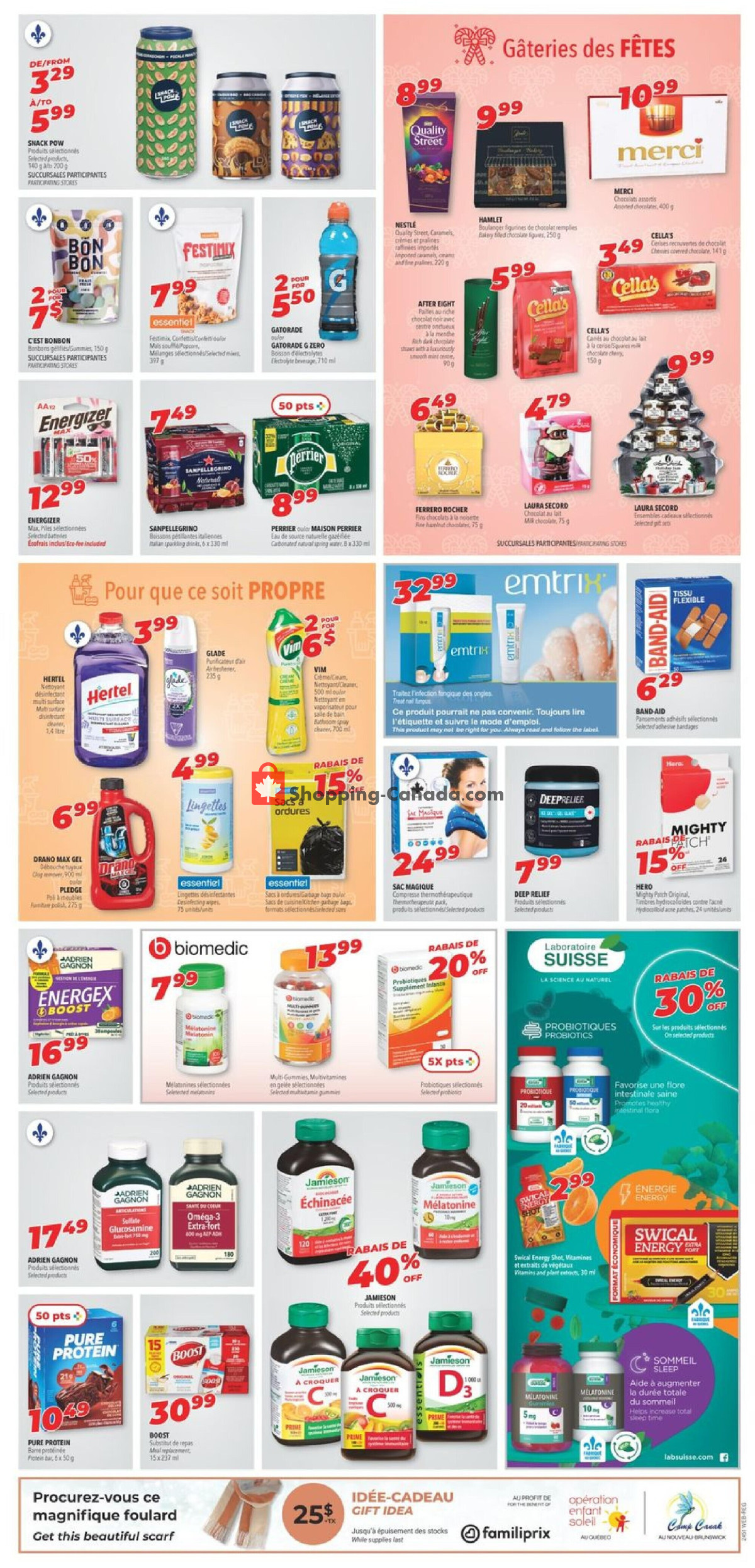 Familiprix flyer from Thursday December 12, 2024 to Wednesday December 18, 2024 - page 11