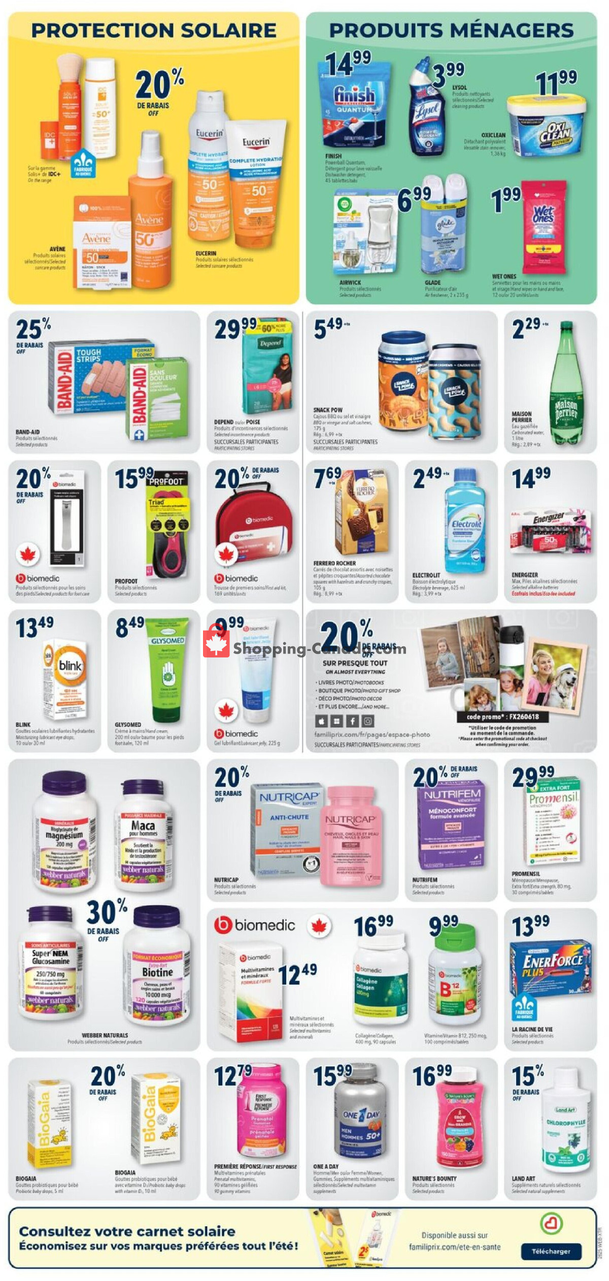 Familiprix flyer from Thursday June 18, 2026 to Wednesday June 24, 2026 - page 10