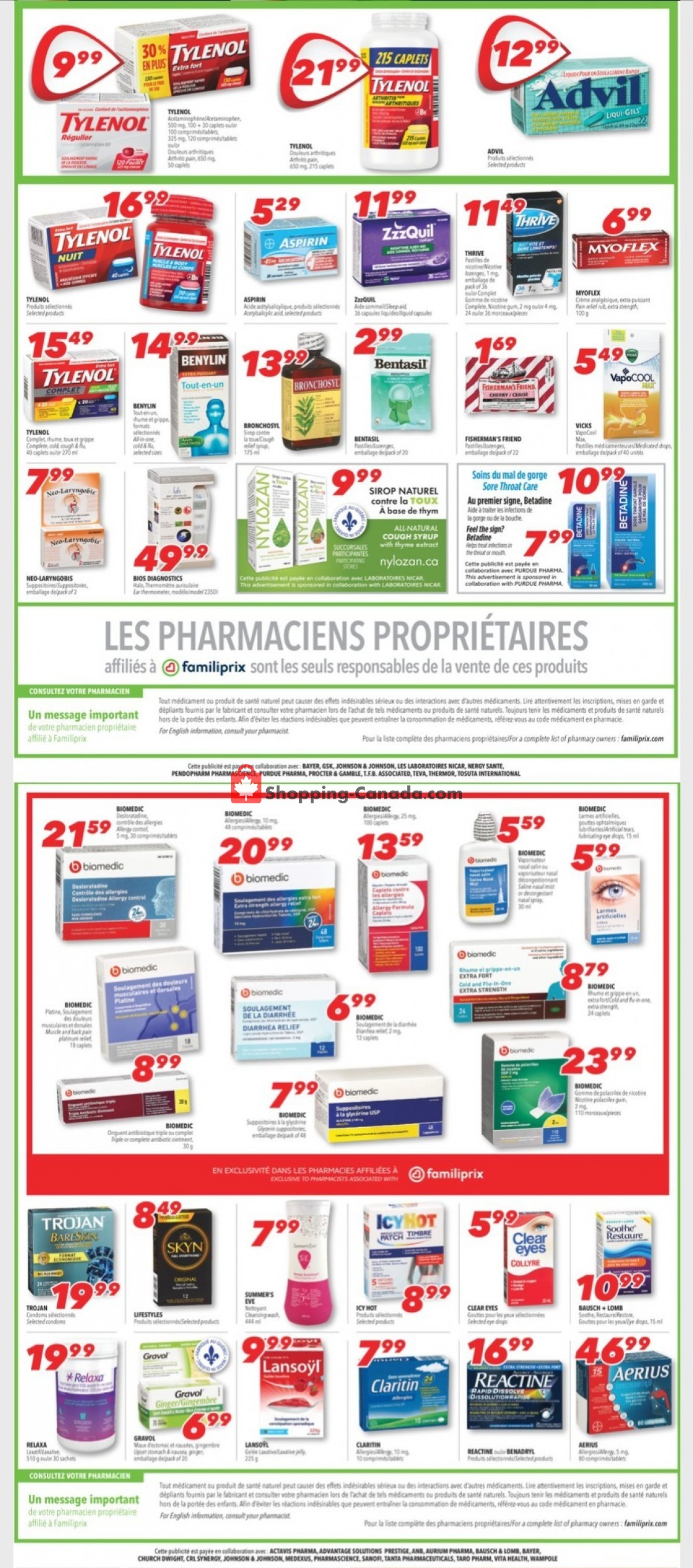 Familiprix flyer from Thursday December 2, 2021 to Wednesday December 8, 2021 - page 3