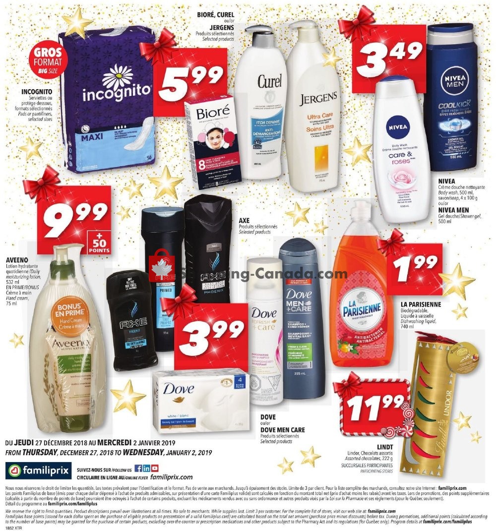 Familiprix flyer from Thursday December 27, 2018 to Wednesday January 2, 2019 - page 13