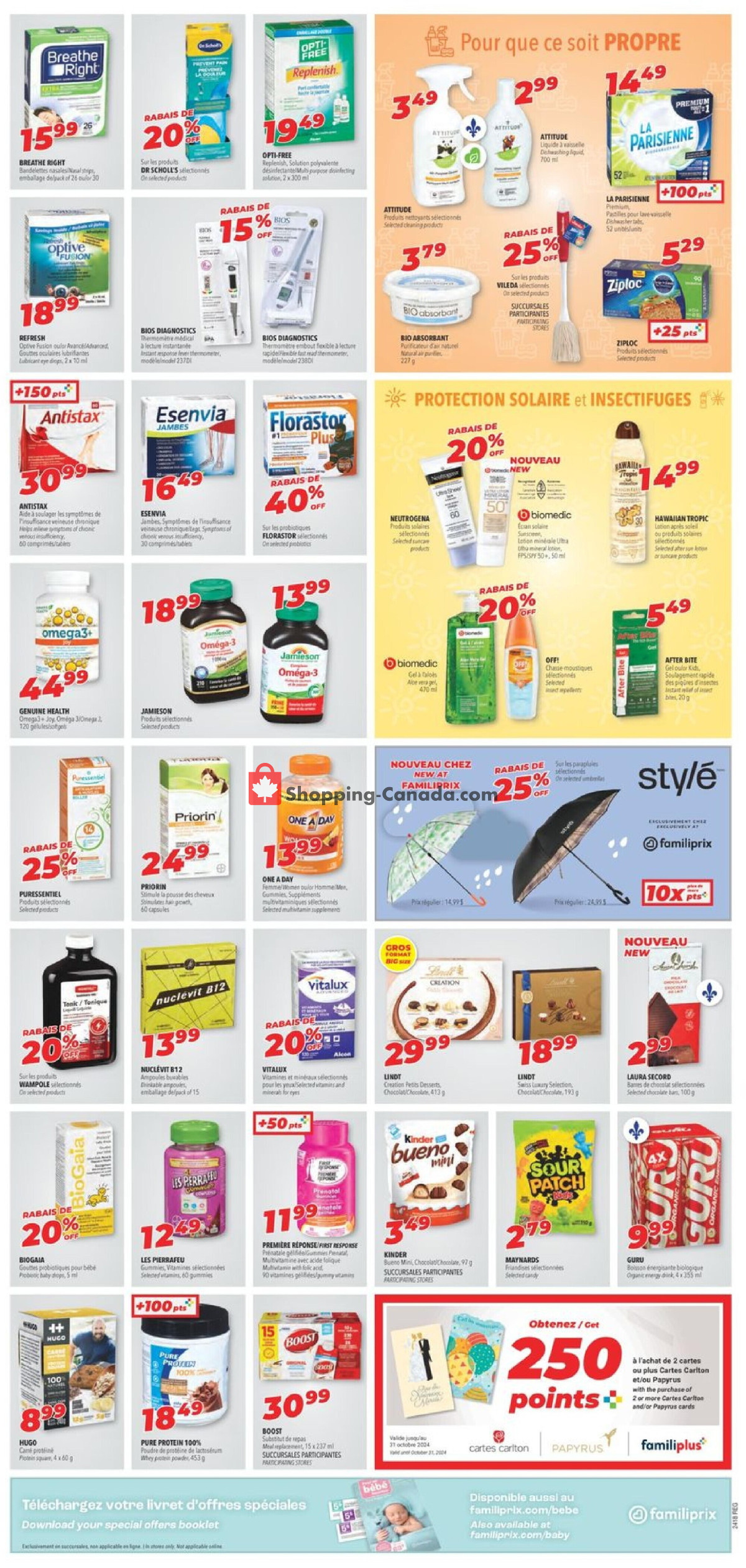 Familiprix flyer from Thursday April 25, 2024 to Wednesday May 1, 2024 - page 6