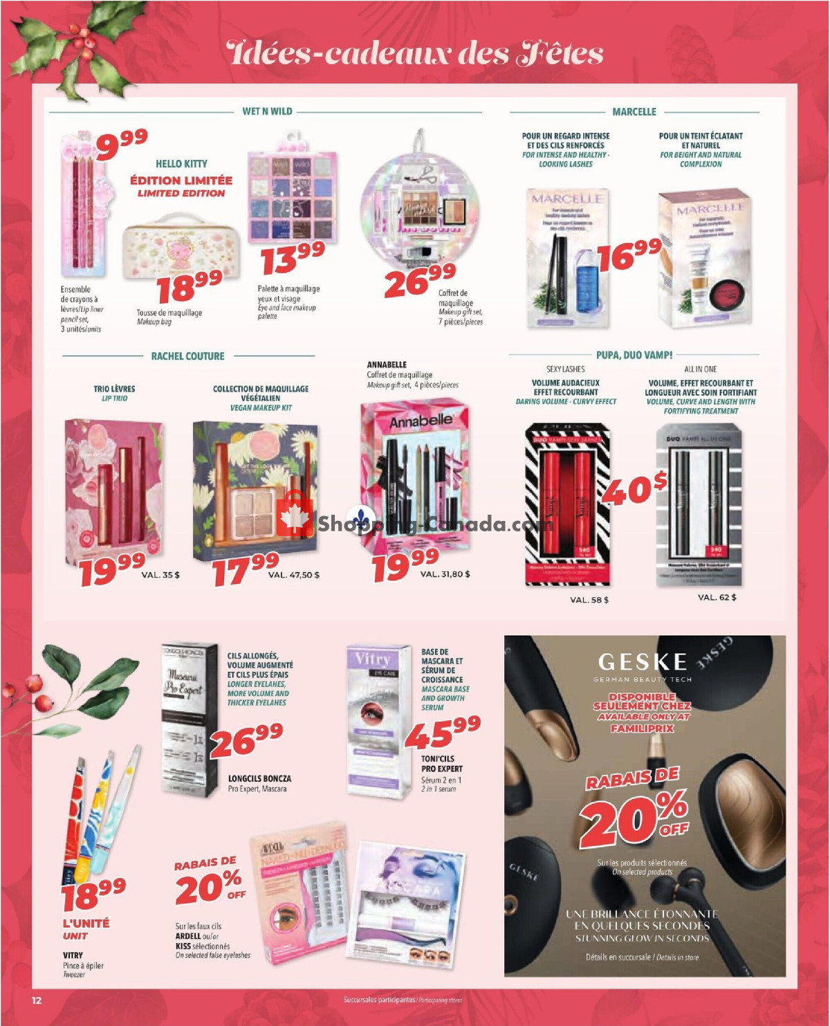 Familiprix flyer from Thursday December 5, 2024 to Wednesday December 25, 2024 - page 13