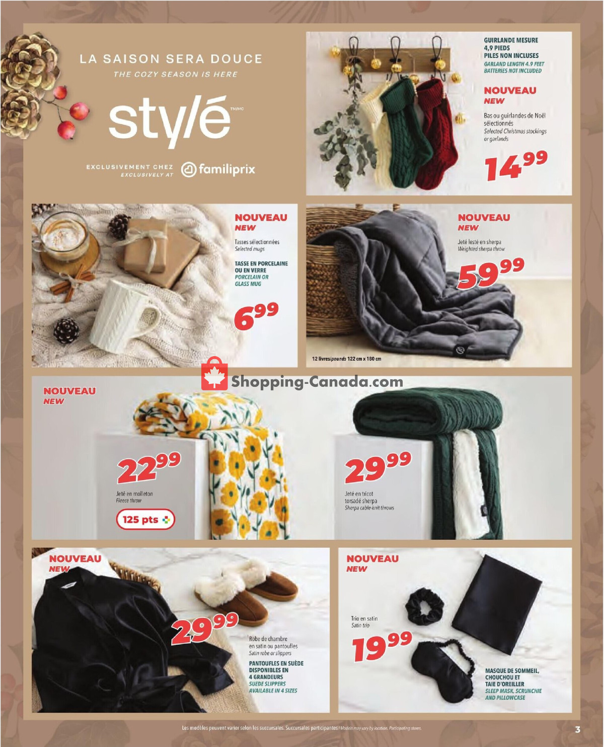 Familiprix flyer from Thursday December 5, 2024 to Wednesday December 25, 2024 - page 3