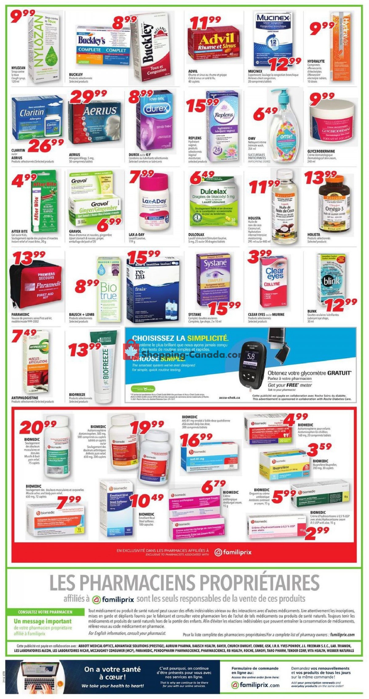 Familiprix flyer from Thursday April 1, 2021 to Wednesday April 7, 2021 - page 5