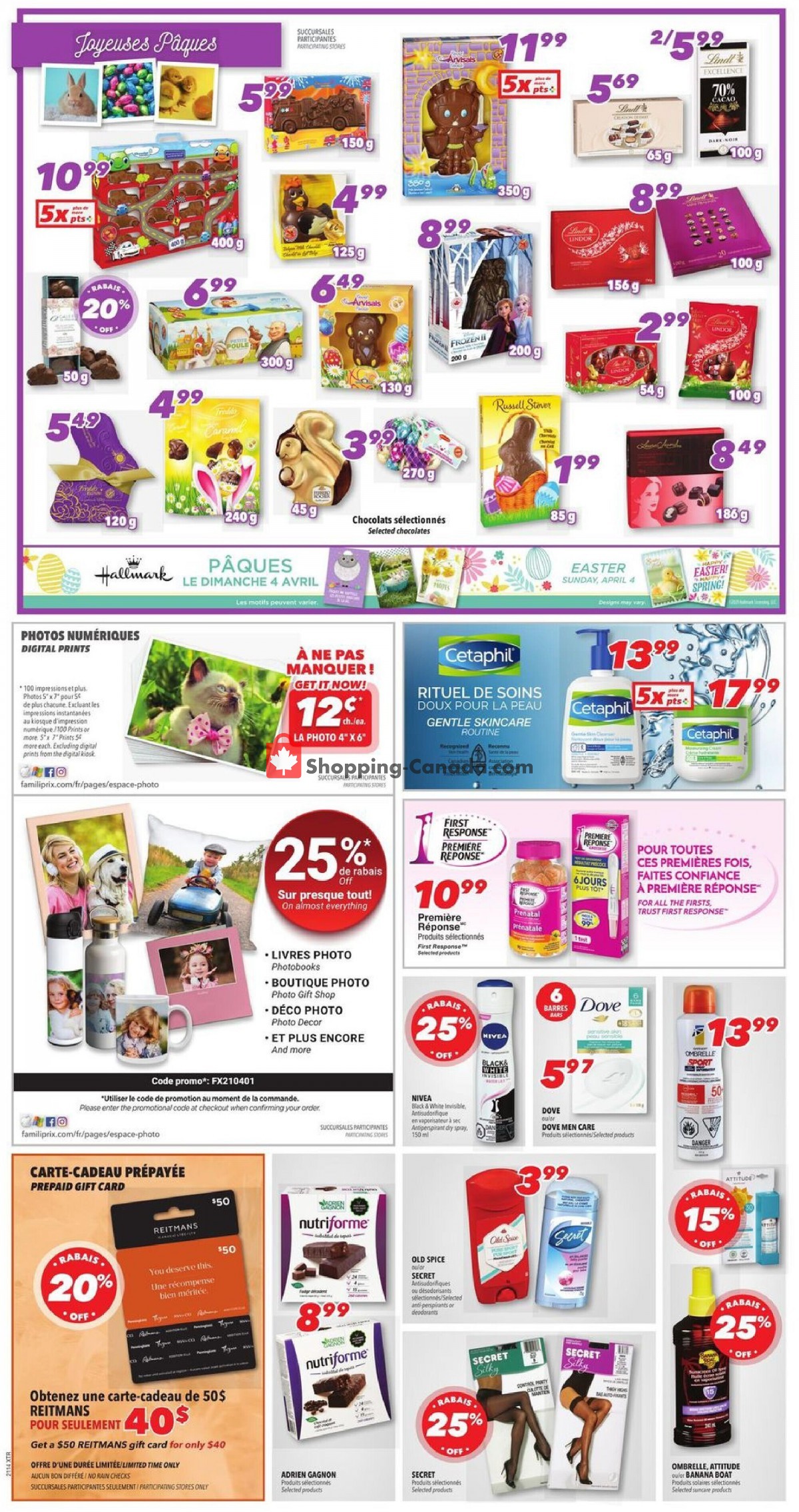 Familiprix flyer from Thursday April 1, 2021 to Wednesday April 7, 2021 - page 7
