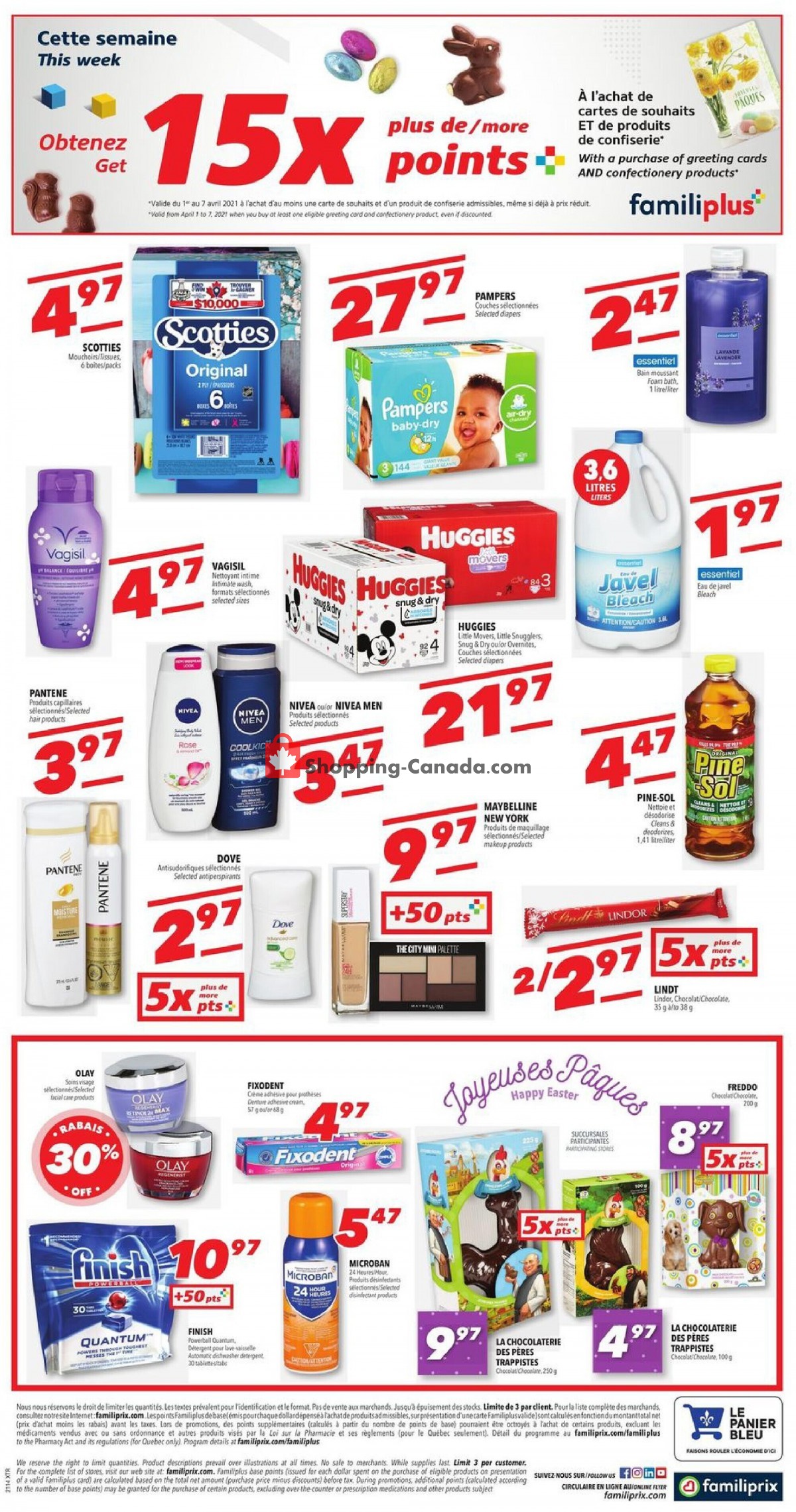 Familiprix flyer from Thursday April 1, 2021 to Wednesday April 7, 2021 - page 9