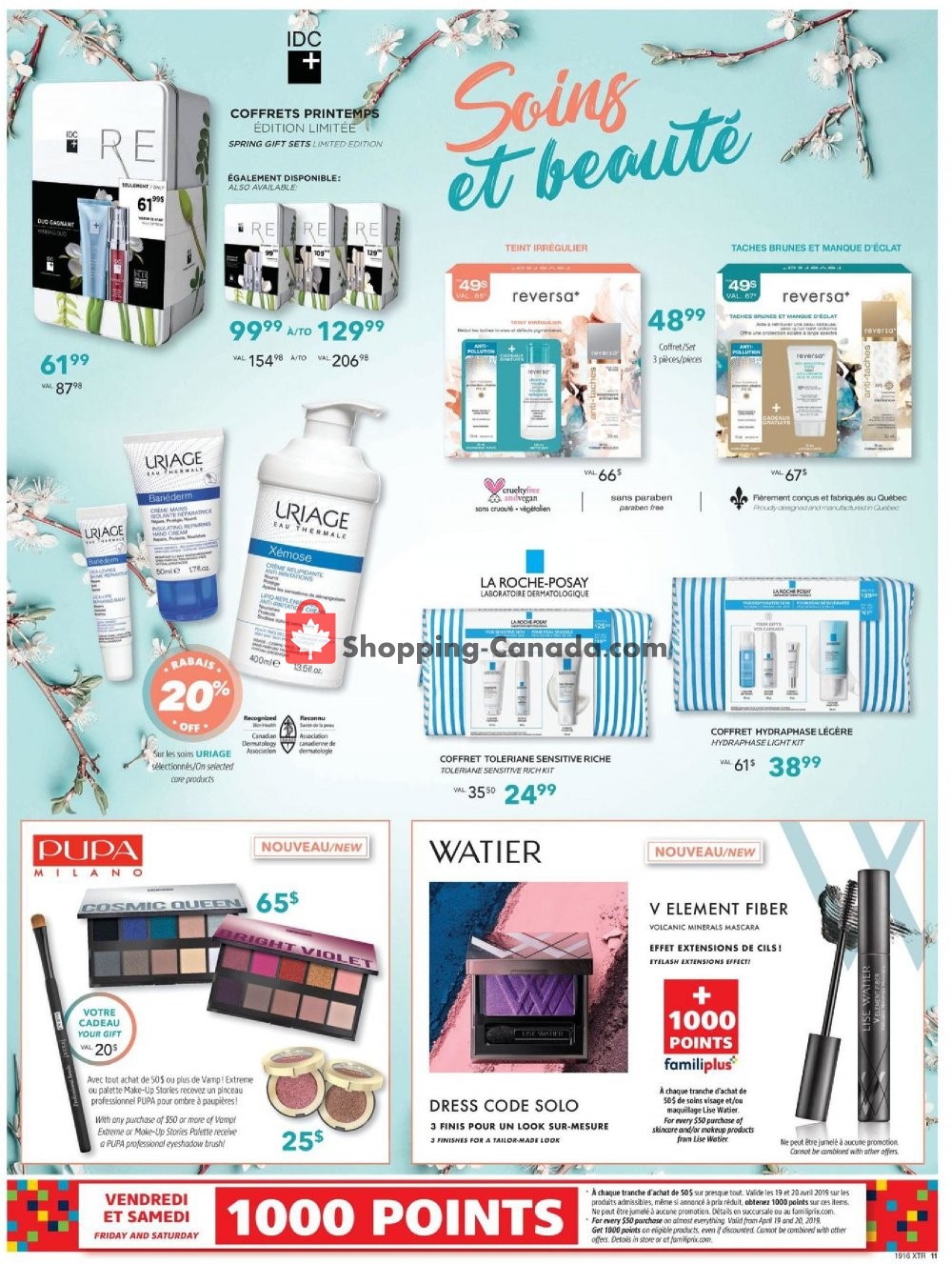 Familiprix flyer from Thursday April 18, 2019 to Wednesday April 24, 2019 - page 11