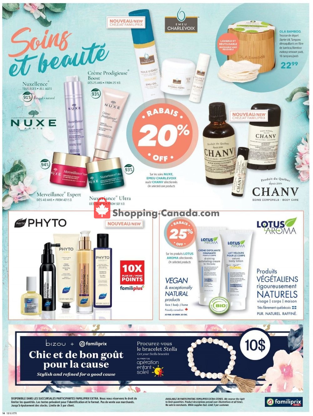 Familiprix flyer from Thursday April 18, 2019 to Wednesday April 24, 2019 - page 14