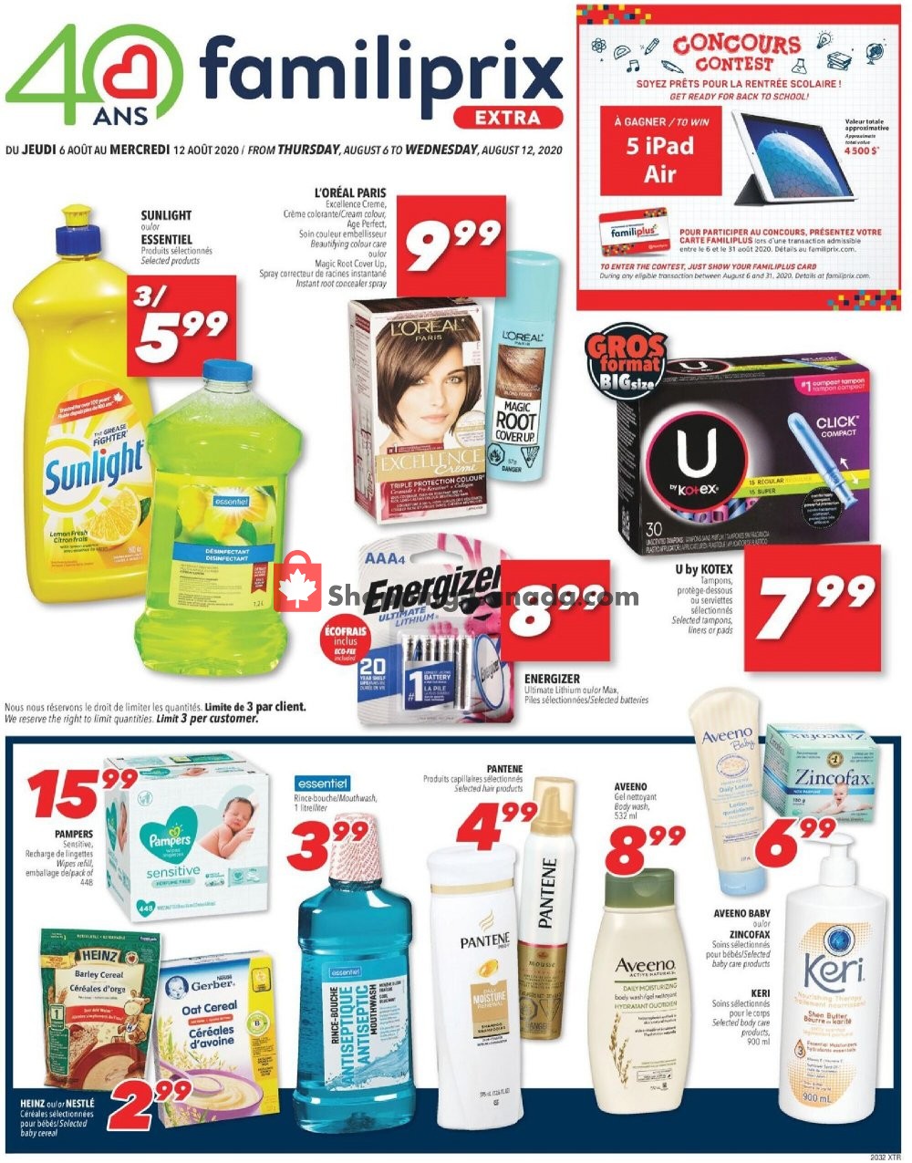 Familiprix flyer from Thursday August 6, 2020 to Wednesday August 12, 2020 - page 5
