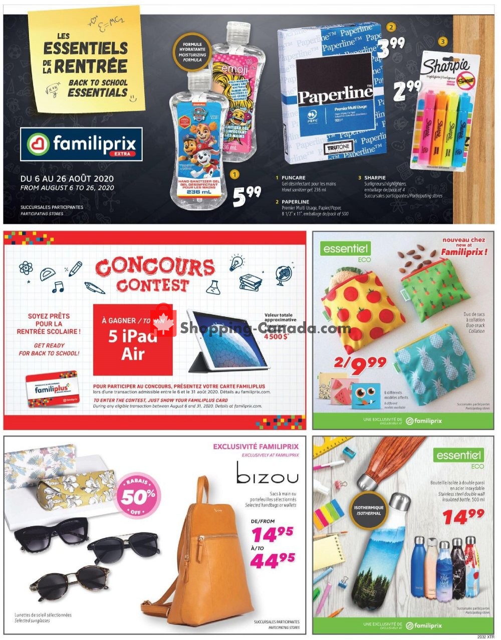 Familiprix flyer from Thursday August 6, 2020 to Wednesday August 12, 2020 - page 7