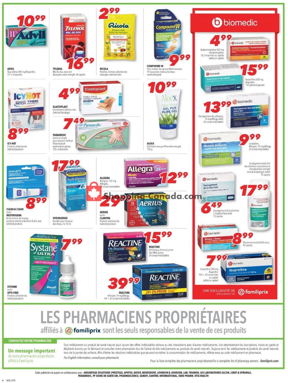 Familiprix flyer from Thursday August 8, 2019 to Wednesday August 14, 2019 - page 5