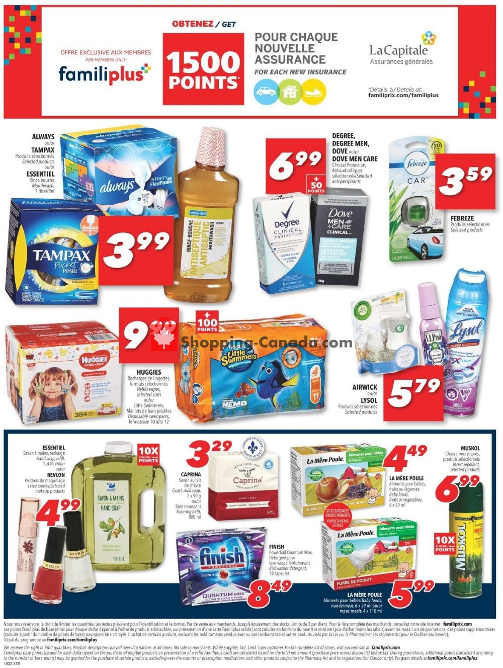 Familiprix flyer from Thursday August 8, 2019 to Wednesday August 14, 2019 - page 7