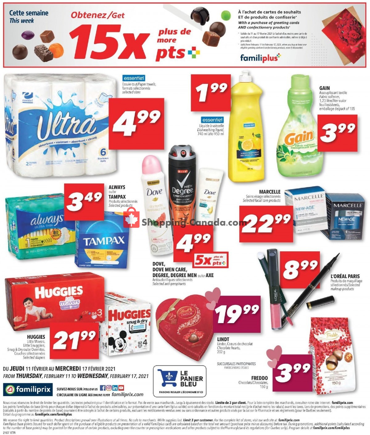 Familiprix flyer from Thursday February 11, 2021 to Wednesday February 17, 2021 - page 14