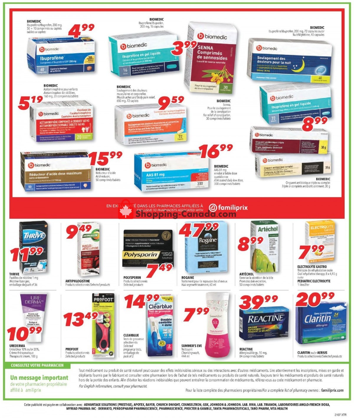 Familiprix flyer from Thursday February 11, 2021 to Wednesday February 17, 2021 - page 7