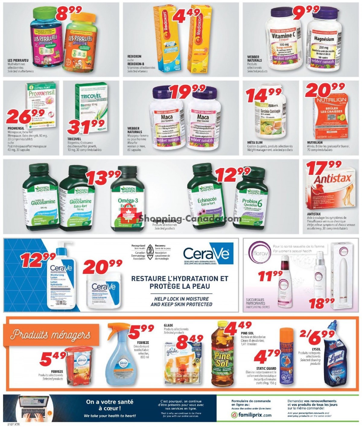 Familiprix flyer from Thursday February 11, 2021 to Wednesday February 17, 2021 - page 8