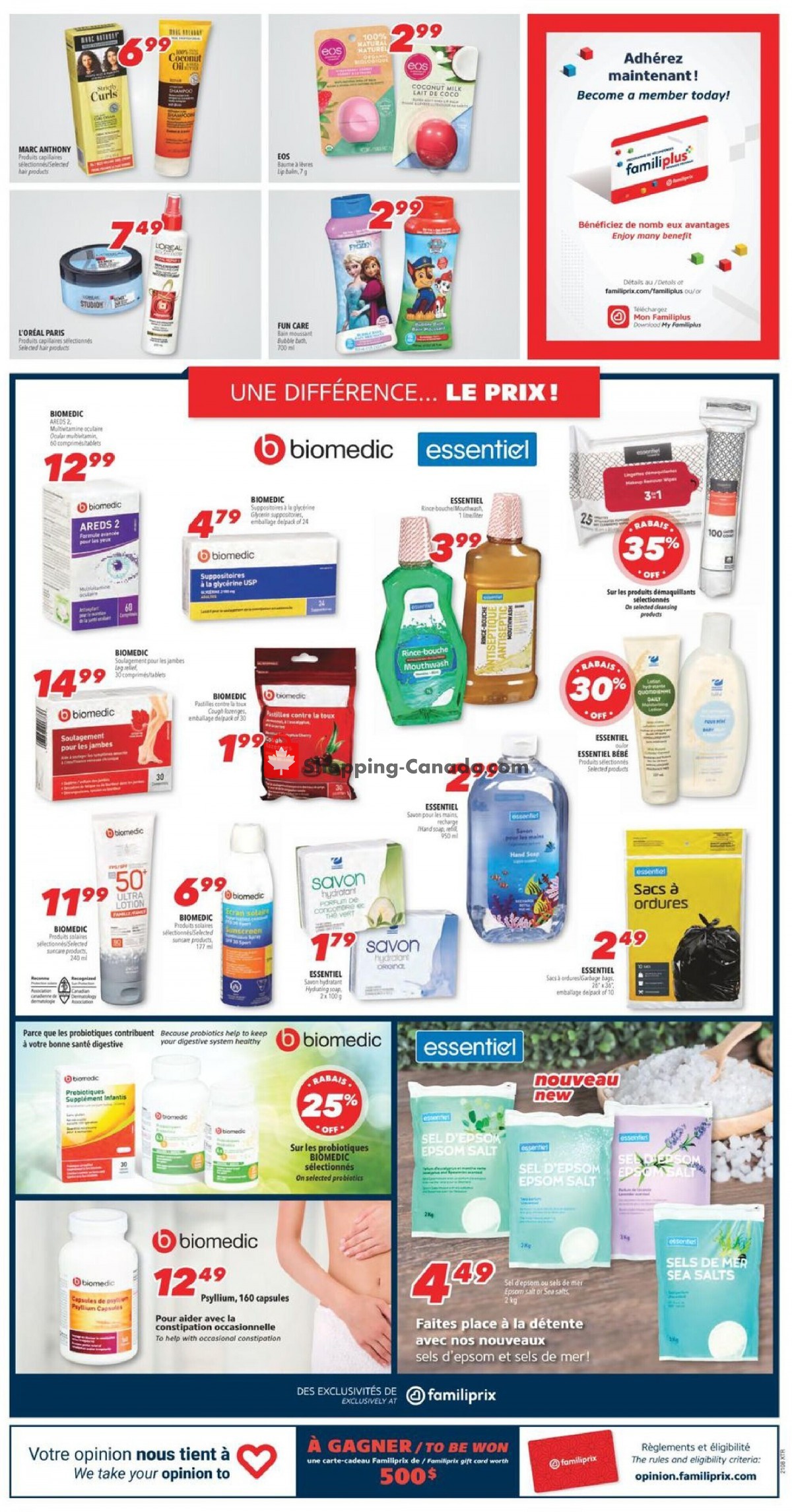 Familiprix flyer from Thursday February 18, 2021 to Wednesday February 24, 2021 - page 10