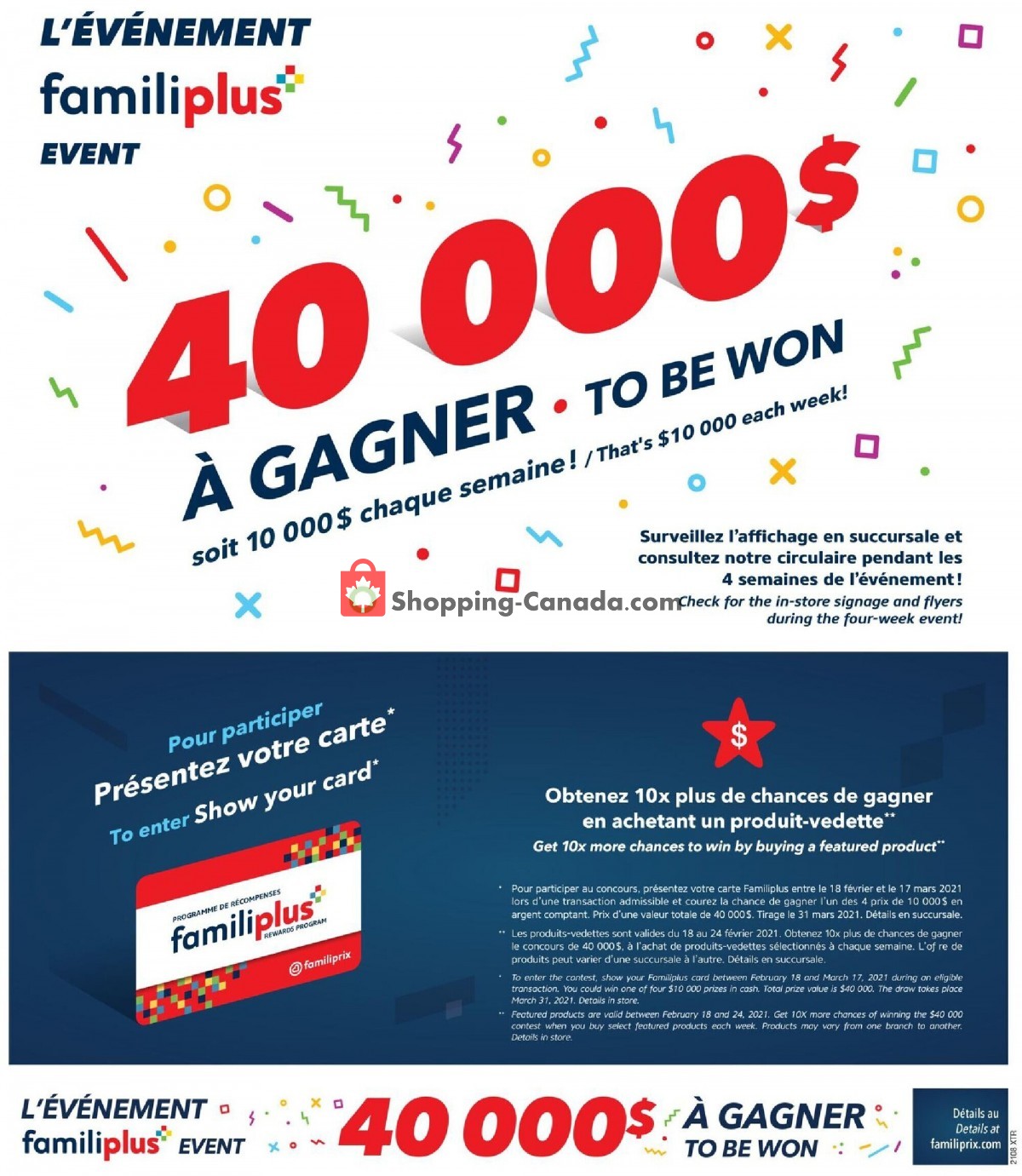 Familiprix flyer from Thursday February 18, 2021 to Wednesday February 24, 2021 - page 12