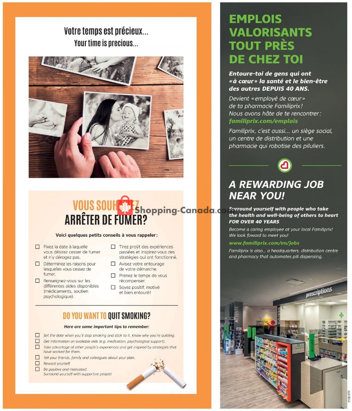 Familiprix flyer from Thursday February 18, 2021 to Wednesday February 24, 2021 - page 14